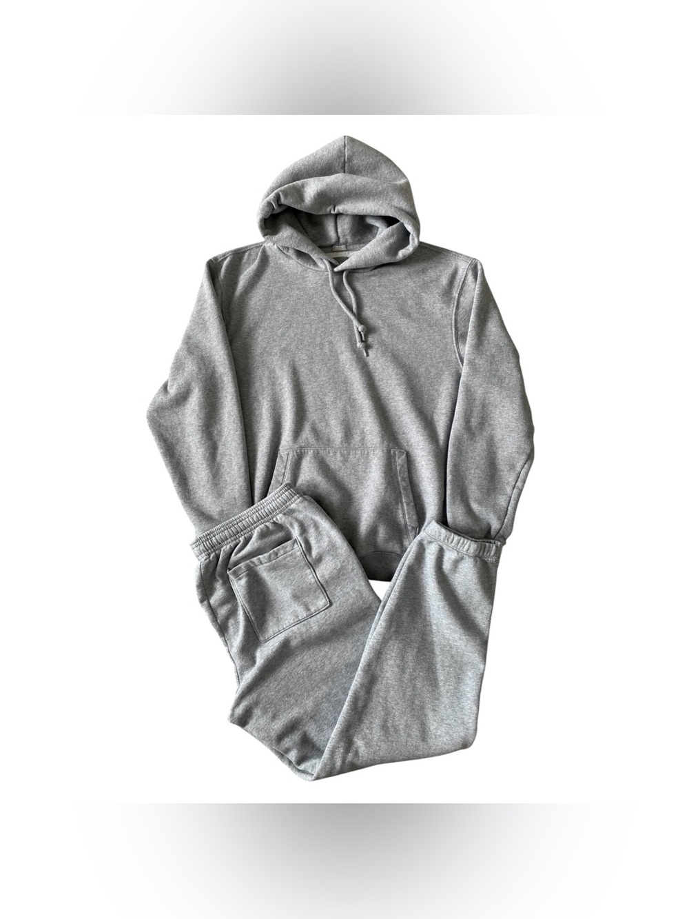 GAP Vintage Soft Relaxed Hoodie & Jogger Set Men’s Medium Heather Gray